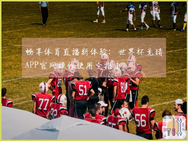 畅享体育直播新体验：世界杯竞猜APP官网操作使用全指南